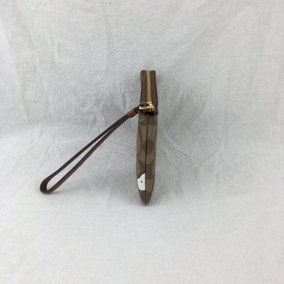 Coach X Peanuts Corner Zip Wristlet Wallet With Snoopy & Woodstock - Picture 3 of 11